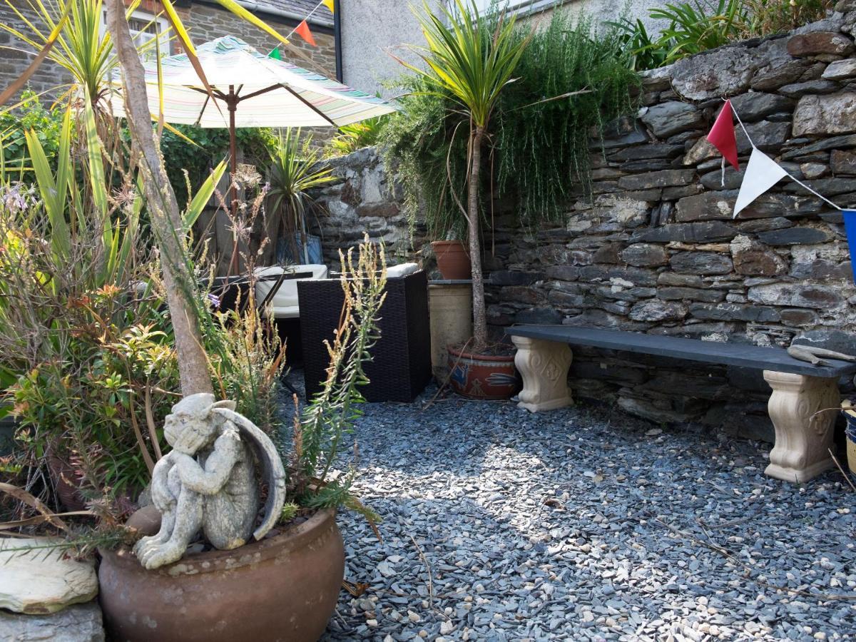The Moonbeach Cabin Gorran Haven Exterior foto