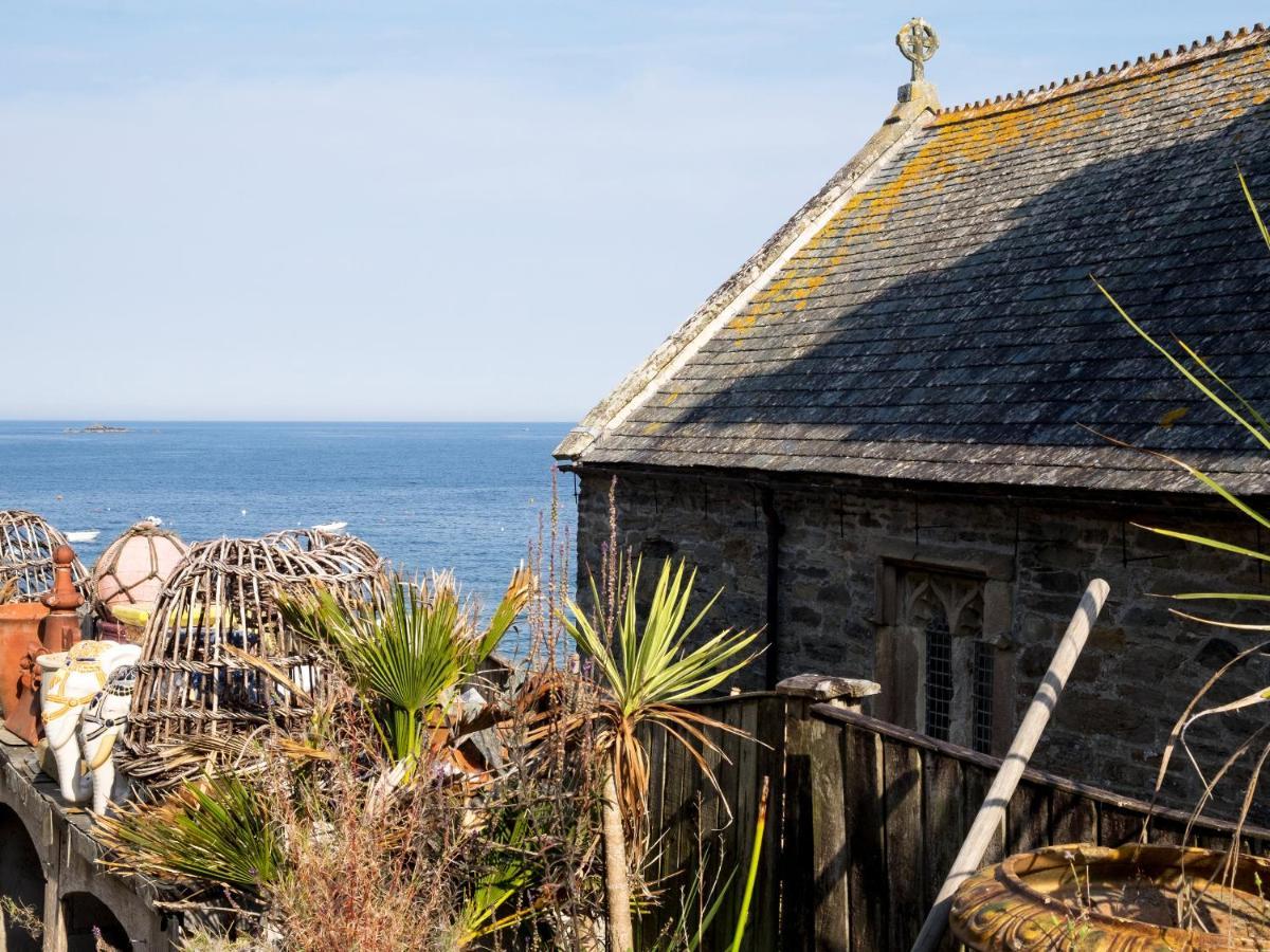 The Moonbeach Cabin Gorran Haven Exterior foto